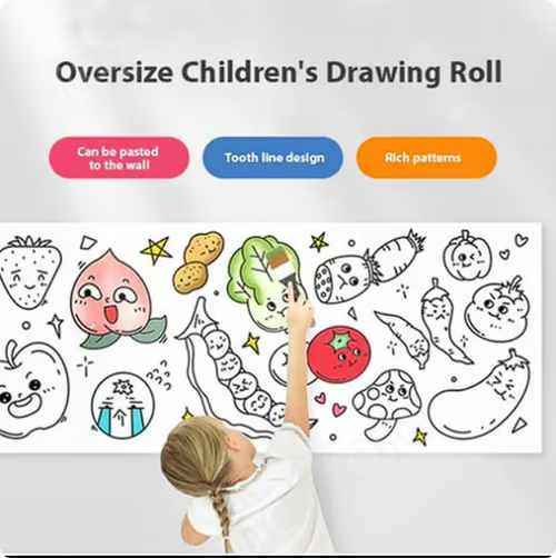 🔥🔥 Children's Drawing Roll