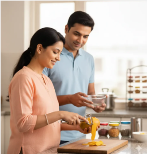 SwiftPeel – 3 in 1 Stainless Peeler | Sharp Blades, Anti-Rust | For Quick, Clean Prep