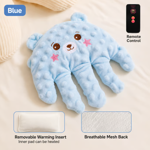 Baby Soothing Rhythmic Palm – Remote-Controlled Patting & Warmth ☁️