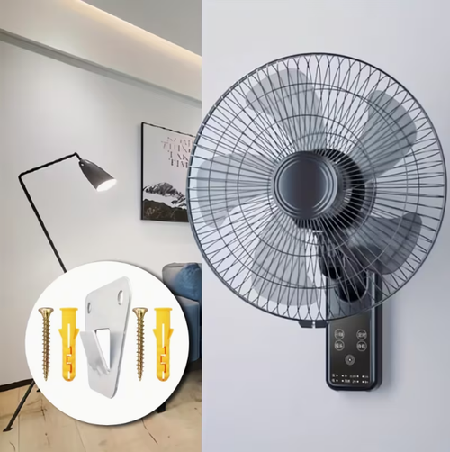 Wall Fan Mounting Brackets Silvery, Steel, Wall Mount