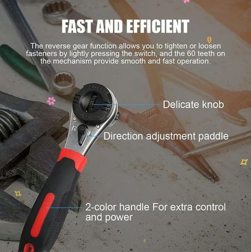😍Adjustable Ratchet Wrench