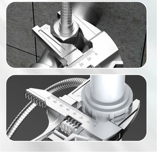 Reversible Sink Wrench With 6-68mm Jaw Opening