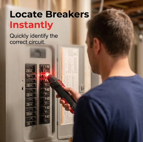 ⚡🔌 Digital Circuit Breaker Finder and Outlet Tester Kit