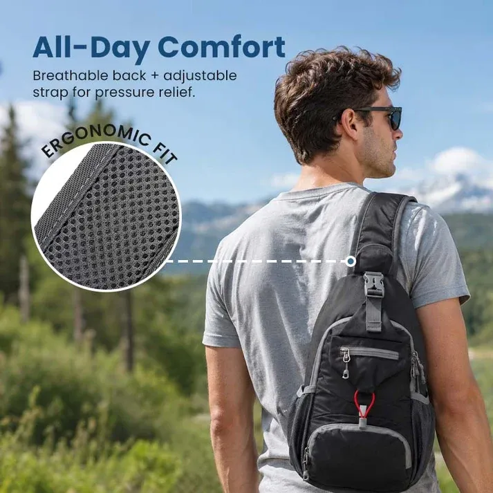 Men's Outdoor Sling Crossbody Bag