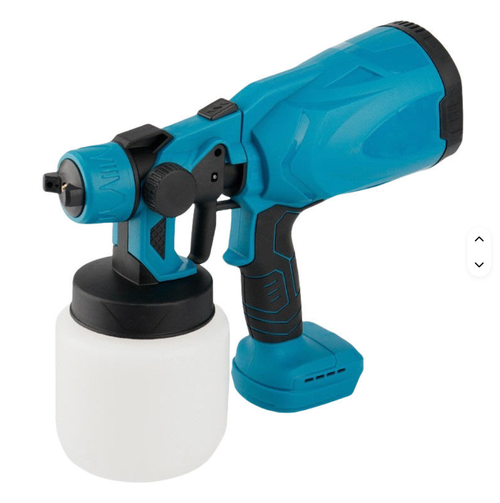 High-voltage rechargeable lithium-ion spray paint 800ml industrial spray paint and household DIY tool electric spray gun with 2 Batteries