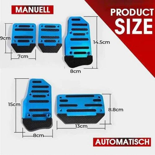 Anti-slip car footrest