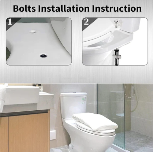 Toilet Seat Fixing Screws    8 sets constitute one set