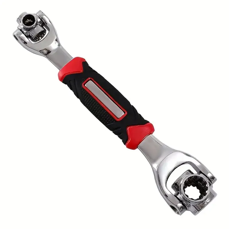52 in 1 Multi-function socket wrench set -8-19mm non-slip handle androtary bone design, 360 degree rotary socket wrench -universal wrench