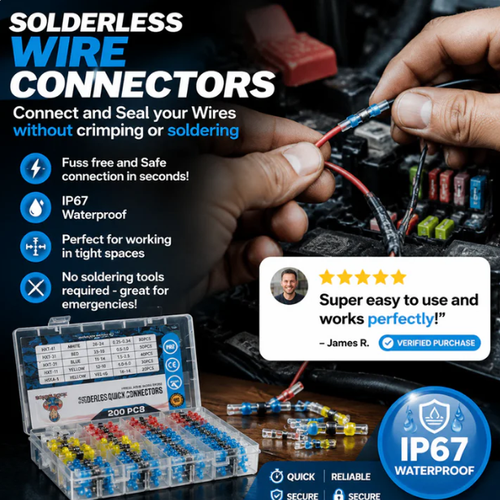 Waterproof Solder Seal Wire Connectors Kit