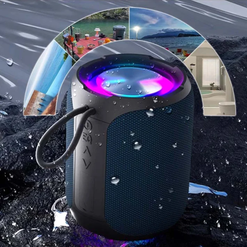 🎵40W Peak Portable Bluetooth Speaker with RGB Lighting💥