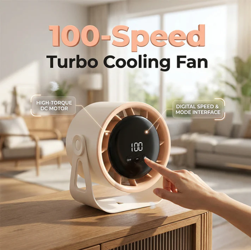 100-Speed High Velocity Hanging Circulating Fan