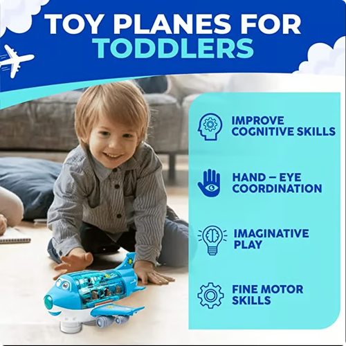 🔥360° Rotating Electric Toy Plane ✈