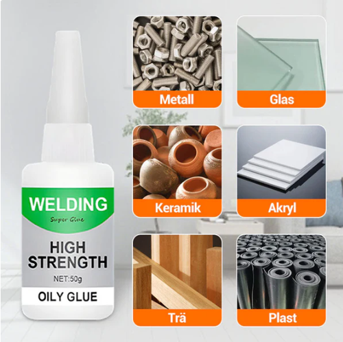 Welding High Strength Oily Glue  3pc