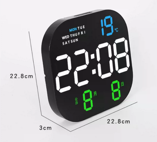 Office Digital Clock – Gentle wake-up, no startling alarms!