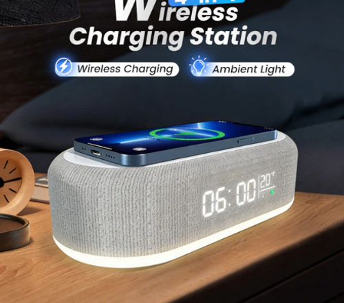 Station de recharge sans fil 4 en 1