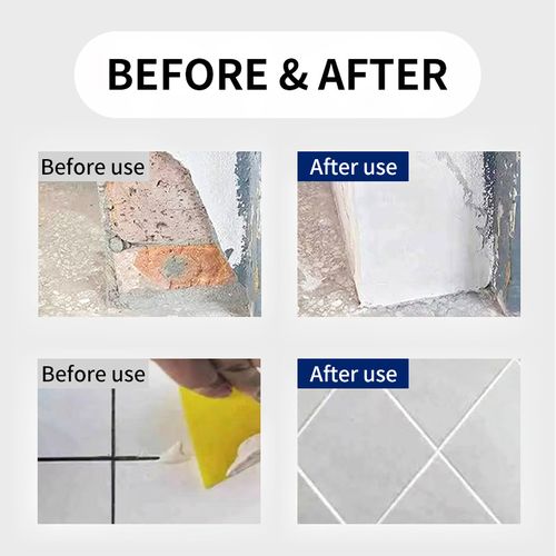 5kgHigh-strength white cement quick-drying waterproof crack-resistant repair paste for floors and walls