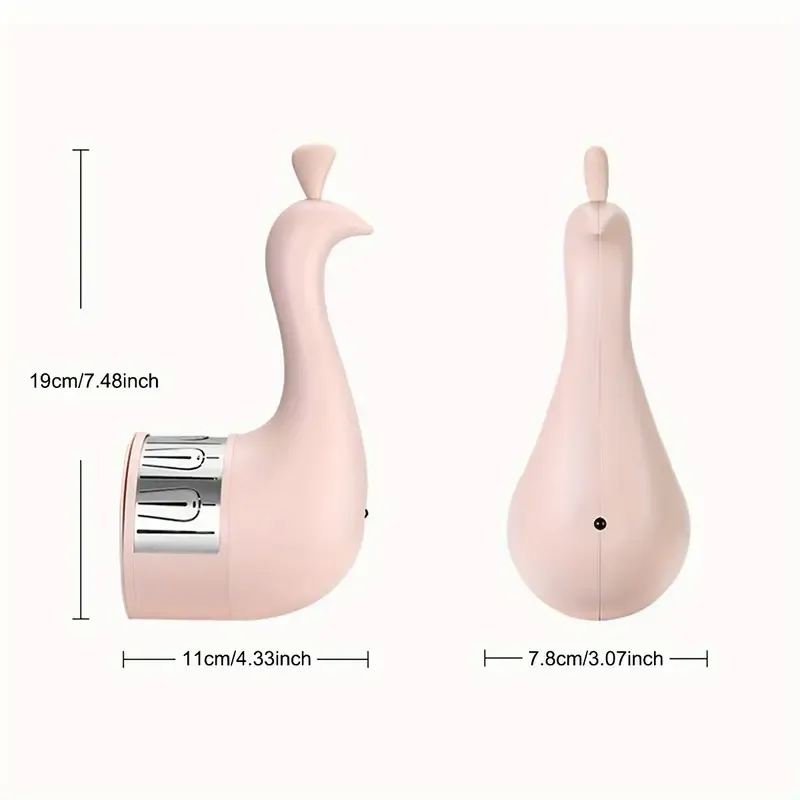 Art Deco peacock projection nightlight, touch and remote operation,rechargeable lithium battery, polished metal surface, adjustable color change, waxpaintingwall hanging light, with timed shutdown function, suitable for all room types