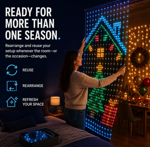 Liahts Smart LED Curtain