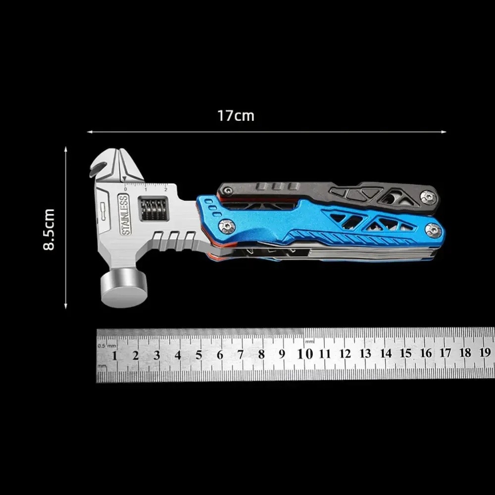 Upgraded version Multi-function hammer, 18 in 1