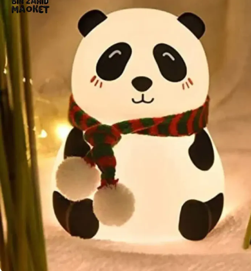 CUTE SILICONE LED NIGHT LIGHTUSB RECHARGEABLE TOUCHCONTROL - MUFLER PANDA