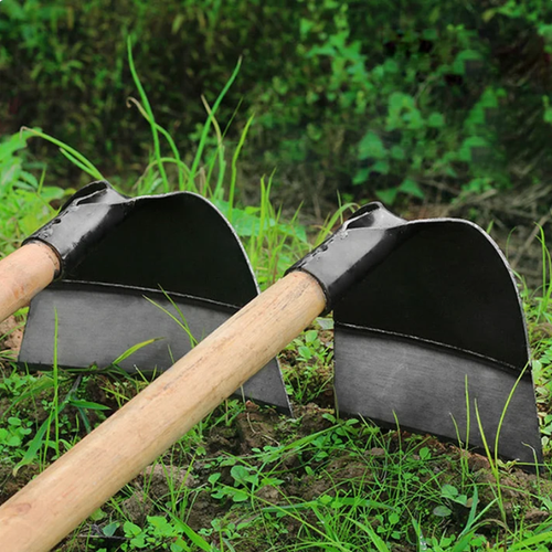 Heavy-Duty Steel Farm Gardening Weeding Hoe Head2pc⛏️🌿