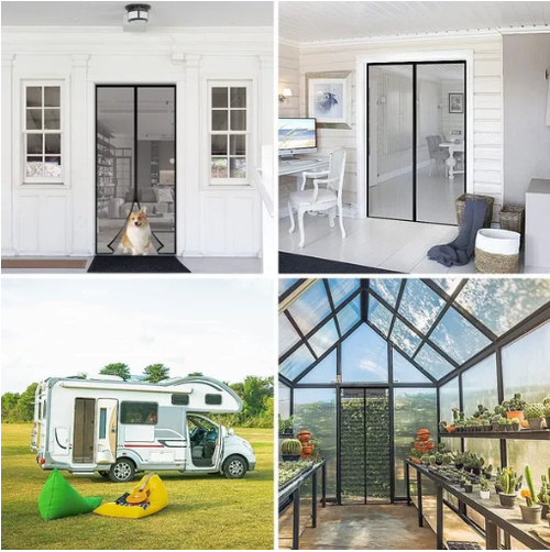 Magnetic Mosquito Mesh Door Curtain