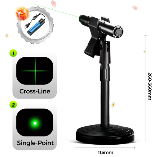 Pattern Laser FlashlightSpirit Level