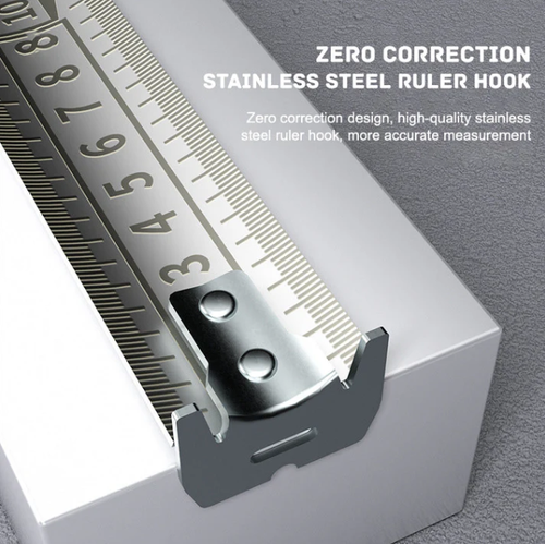 Stainless Steel Anti-corrosion Retractable Metric Ruler