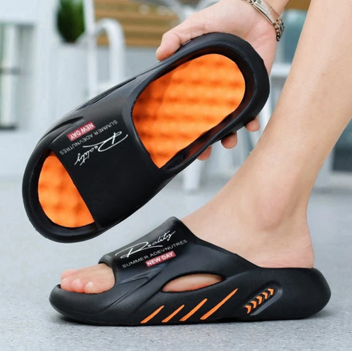 Non-Slip Thick Sole Cloud Slides for Men