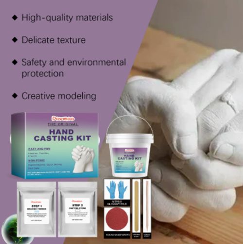 3D Hand Casting Kit for Families & Couples – Family Keepsake Set