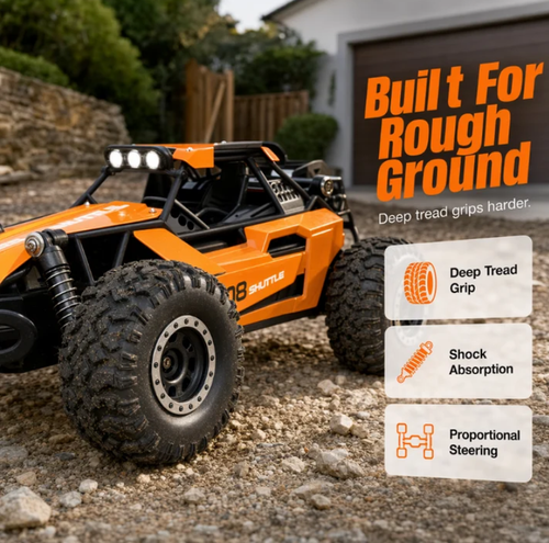 High-speed RC off-road vehicle – Fast