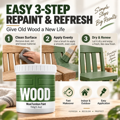 1kgWaterborne Wood Paint Eco-Friendly Furniture Refinishing Paint