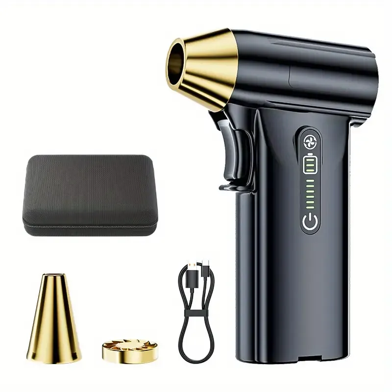 Portable Turbine Fan - 130000 RPM, Handheld Super Powerful Snow Blower, BBQ Charcoal Starter