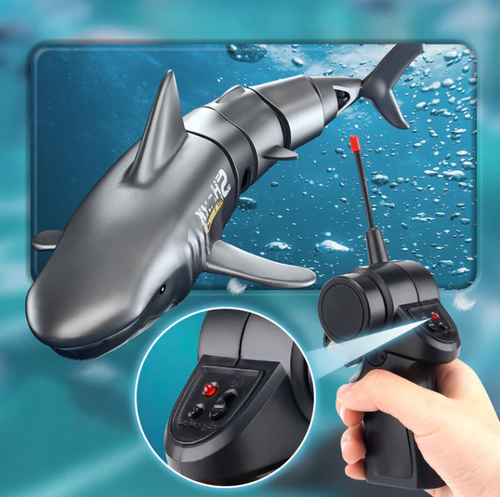 🌊 Remote Control Diving Shark Toy – Realistic Swimming Action & Waterproof