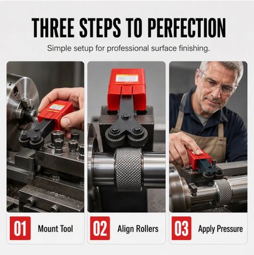 Lathe Knurling Tool Holder – Rock-Solid Clamping, Flawless Finish – Precision for Every Turn 🛠️