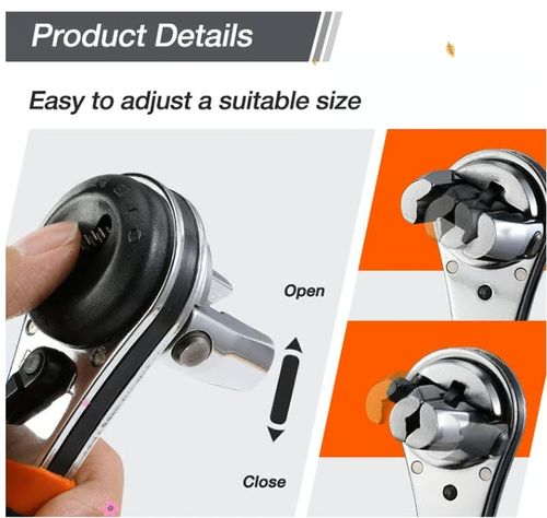 😍Adjustable Ratchet Wrench