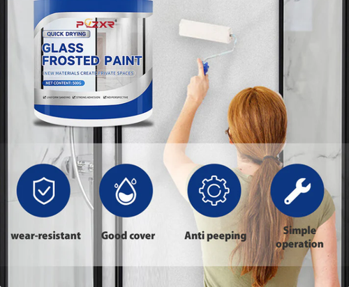 Quick Drying Glass Frosted Paint      1 kg pack