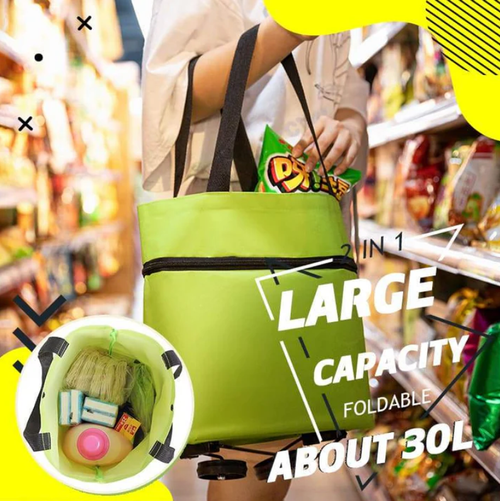 Large capacity shopping cart