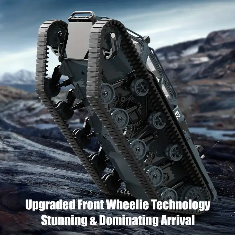High Speed ​​RC Tank - 2.4Ghz RC, All Terrain Off-Road Drifting and Rock Crawling, with Rechargeable Lithium Battery