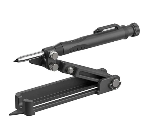 Multifunctional Construction Pencil – Marks on All Materials, Robust Tip & Adjustable Pressure 📏