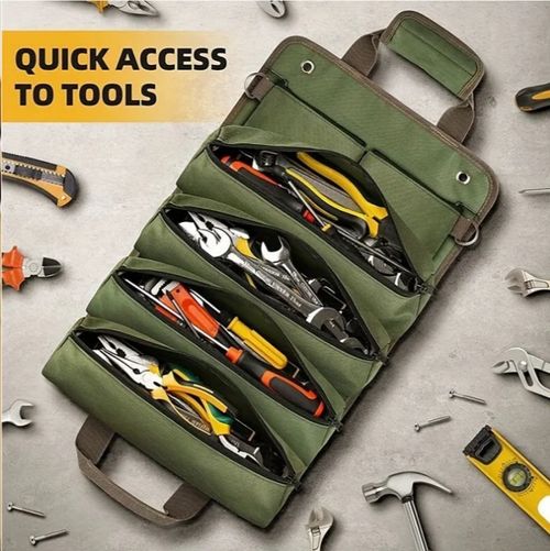 🔥Hardware Tool Roll Storage Bag
