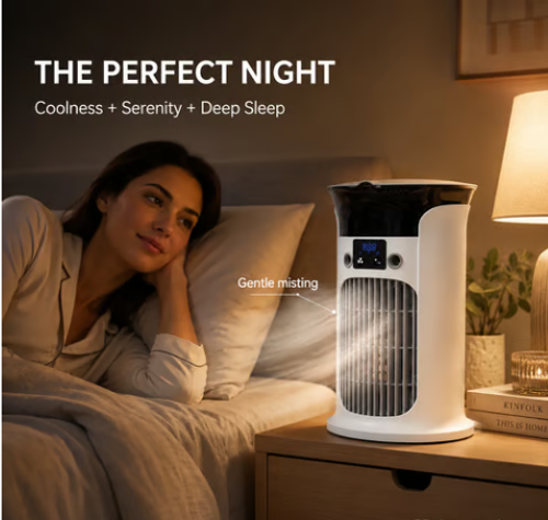 Promotion 🔥3-in-1 Desktop Air Cooler Fan