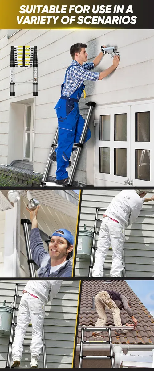SAKER PORTABLECOLLAPSIBLEEXTENSION LADDER