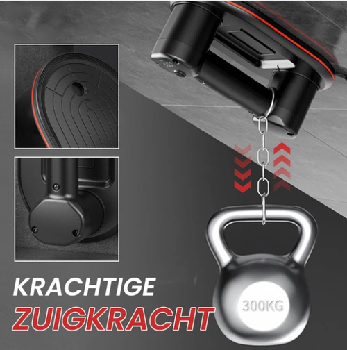 Electric industrial suction cup with intelligent display, load capacity 300 kg