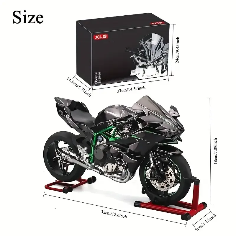 1:6 H2R Multifunctional Alloy Die-Cast Motorcycle Model