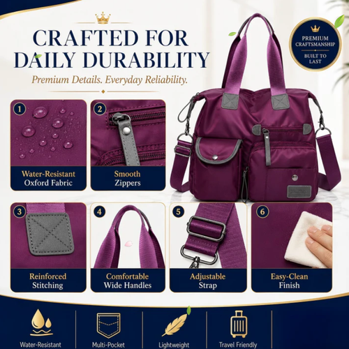 Large Capacity Waterproof Tote Bag for Women