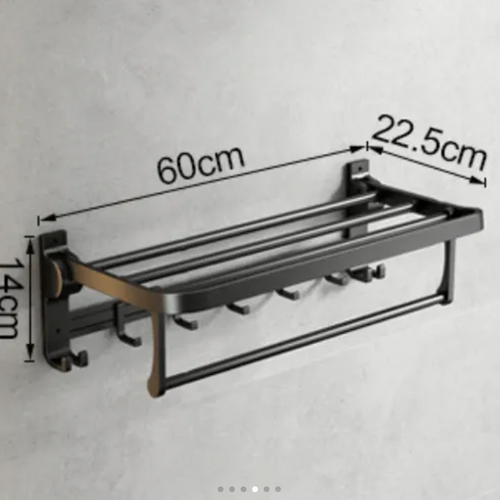 Wall-Mounted Punch-Free Towel Organizerz