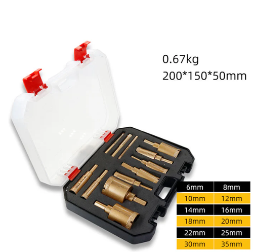 Diamond Hole Saw Drill Bits Kit