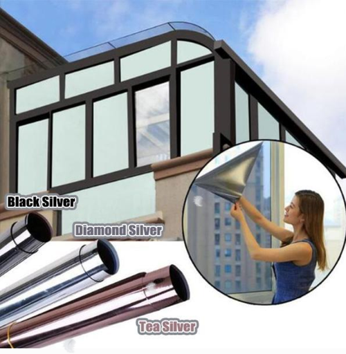 Heat-Insulating Privacy Film – UV Protection, Easy Application & Perfect for Home & Office 🏠