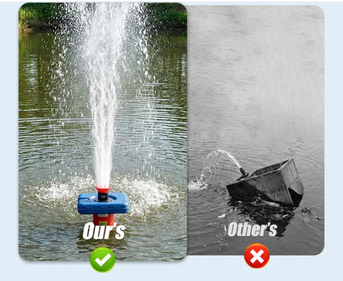2-in-1 Pond Aerator & Pump